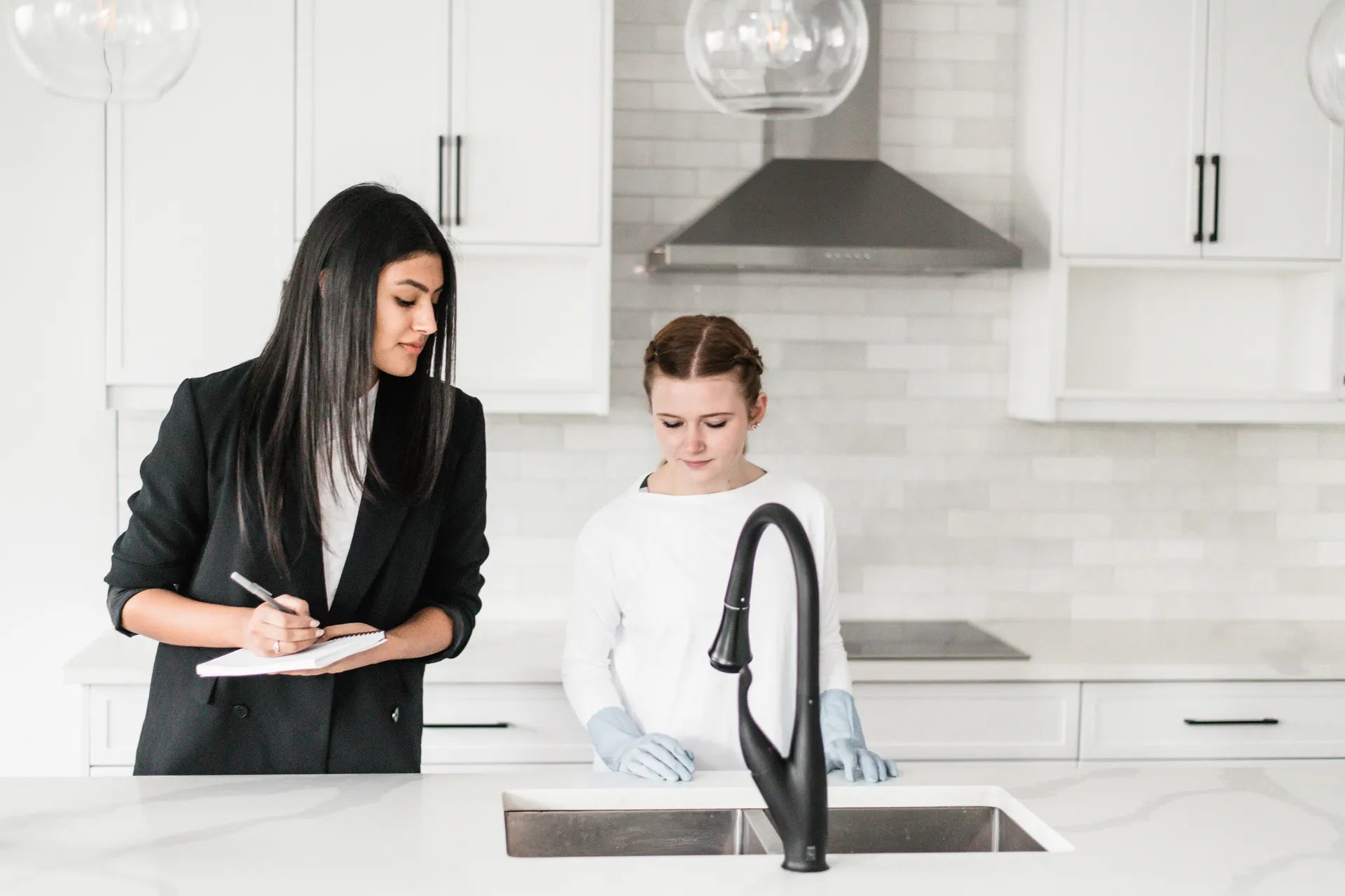 Heritage housekeepers in a bright kitchen